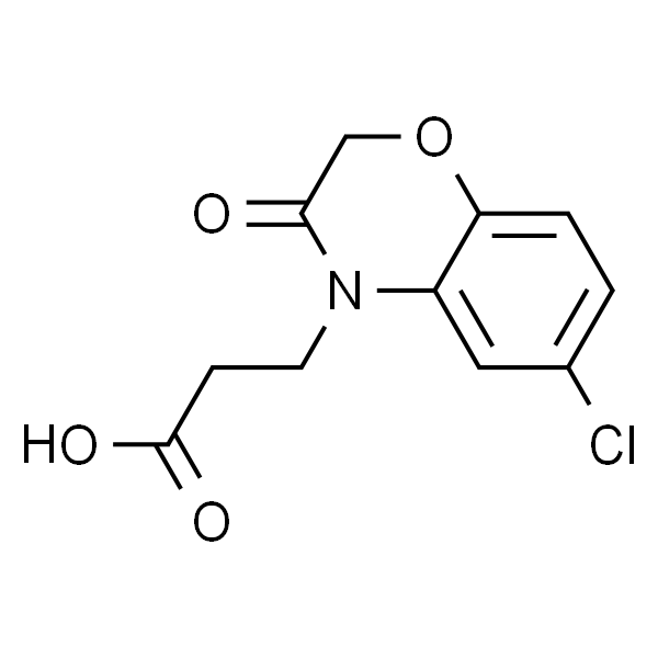 3-(6-氯-3-氧代-2H-苯并[b][1,4]噁嗪-4(3H)-基)丙酸