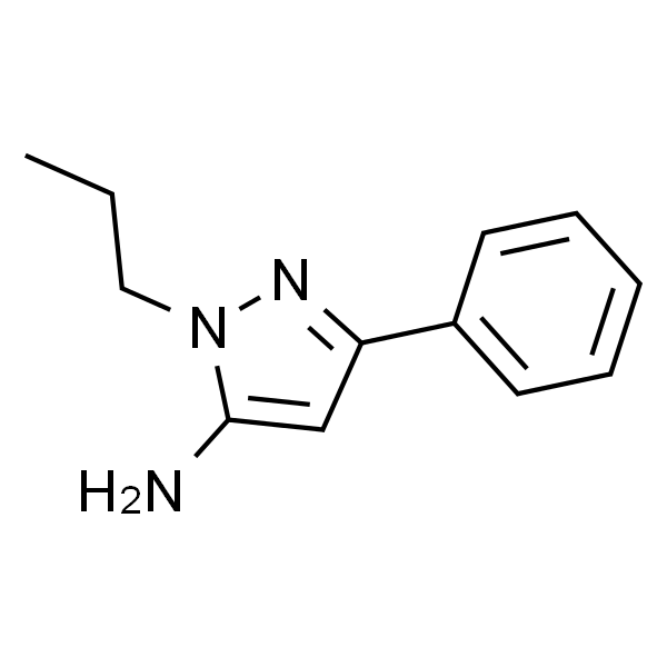 3-苯基-1-丙基-1H-吡唑-5-胺
