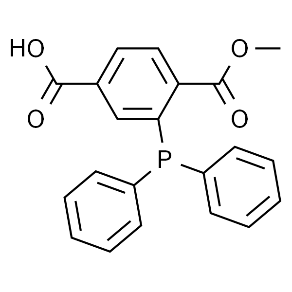 3-（二苯基膦）-4-（甲氧羰基）苯甲酸