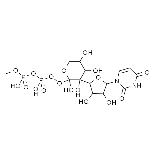 Uridine 5'-(trihydrogendiphosphate), P'-a-D-xylopyranosylester