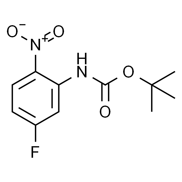 TERT-BUTYL (5-FLUORO-2-NITROPHENYL)CARBAMATE