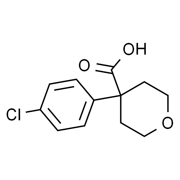 4-(4-Chlorophenyl)oxane-4-carboxylic acid