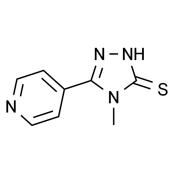2,4-二氢-4-甲基-5-(4-吡啶基)-3H-1,2,4-三唑-3-硫酮