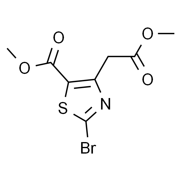 2-溴-4-(2-甲氧基-2-氧代乙基)噻唑-5-羧酸甲酯
