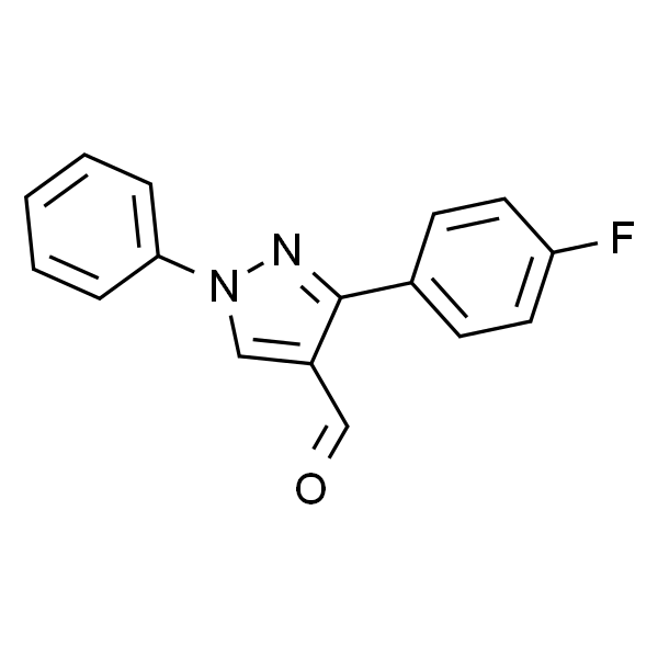 3-(4-FLUORO-PHENYL)-1-PHENYL-1H-PYRAZOLE-4-CARBALDEHYDE