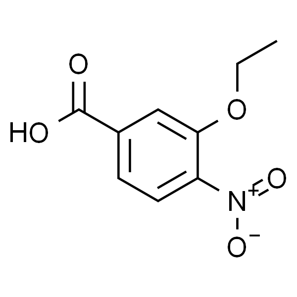 Benzoic acid, 3-ethoxy-4-nitro- (9CI)