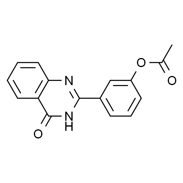 3-(4-Oxo-3,4-dihydroquinazolin-2-yl)phenyl acetate
