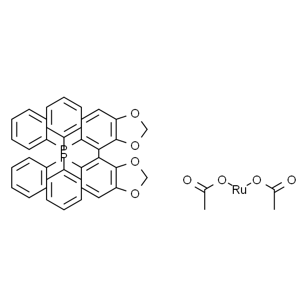 Diacetato[(S)-(-)-5,5'-bis(diphenylphosphino)-4,4'-bi-1,3-benzodioxole]ruthenium(II),Ru(OAc)2[(S)-segphos]