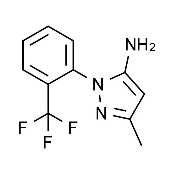 3-甲基-1-(2-(三氟甲基)苯基)-1H-吡唑-5-胺