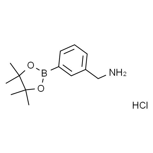 (3-(4,4,5,5-四甲基-1,3,2-二氧杂硼杂环戊烷-2-基)苯基)甲胺盐酸盐