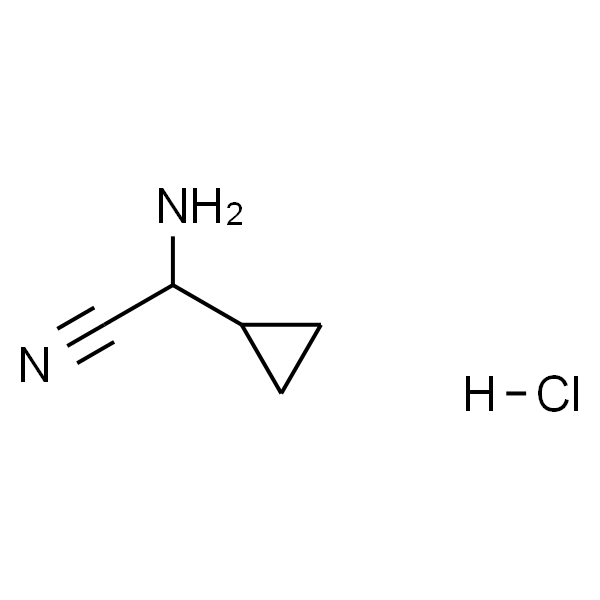 2-氨基-2-环丙基乙腈盐酸盐