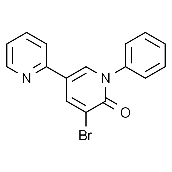 3-溴-1-苯基-5-(吡啶-2-基)-1,2-二氢吡啶-2-酮