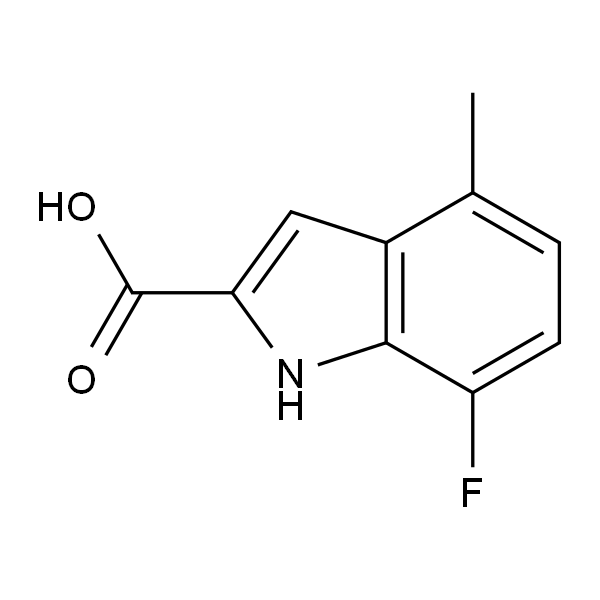 7-氟-4-甲基-1H-吲哚-2-羧酸