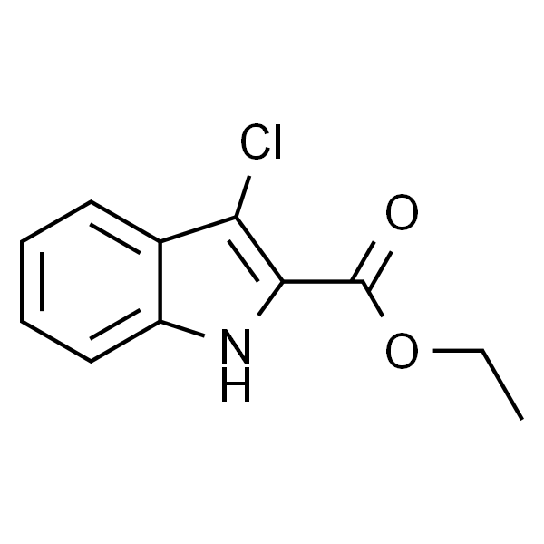 3-氯-1H-吲哚-2-羧酸乙酯