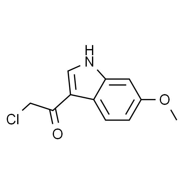 2-氯-1-(6-甲氧基-1H-吲哚-3-基)乙-1-酮