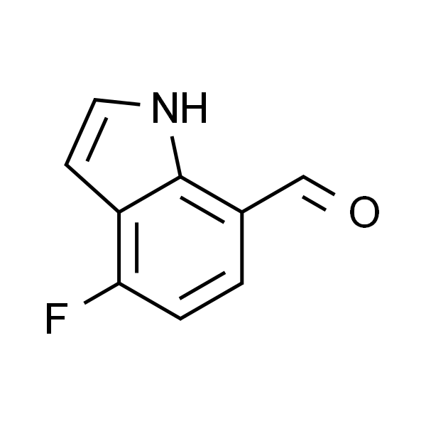 1H-Indole-7-carboxaldehyde,4-fluoro-(9CI)