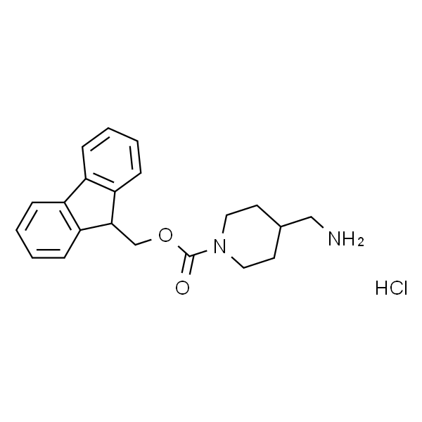 9H-Fluoren-9-ylmethyl 4-(aminomethyl)piperidine-1-carboxylate hydrochloride