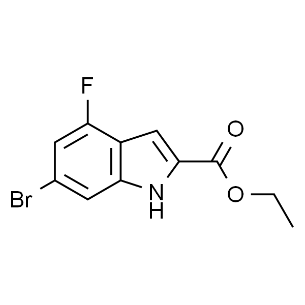 6-溴-4-氟-1H-吲哚-2-羧酸乙酯