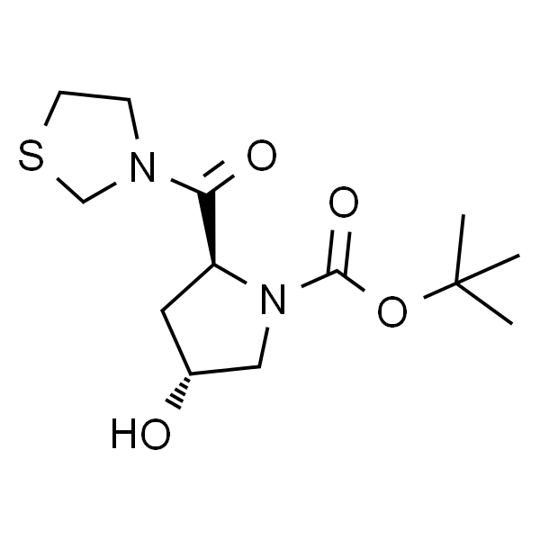 (2S,4R)-4-Hydroxy-2-(3-thiazolidinylcarbonyl)-1-pyrrolidinecarboxylic acid tert-butyl ester