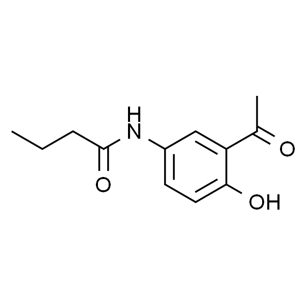 2-乙酰基-4-丁酰胺基苯酚