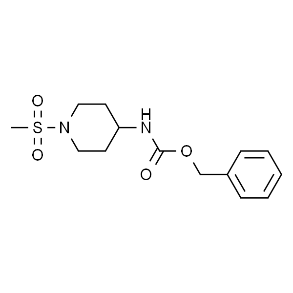 1-甲磺酰基-4-(Cbz-氨基)哌啶