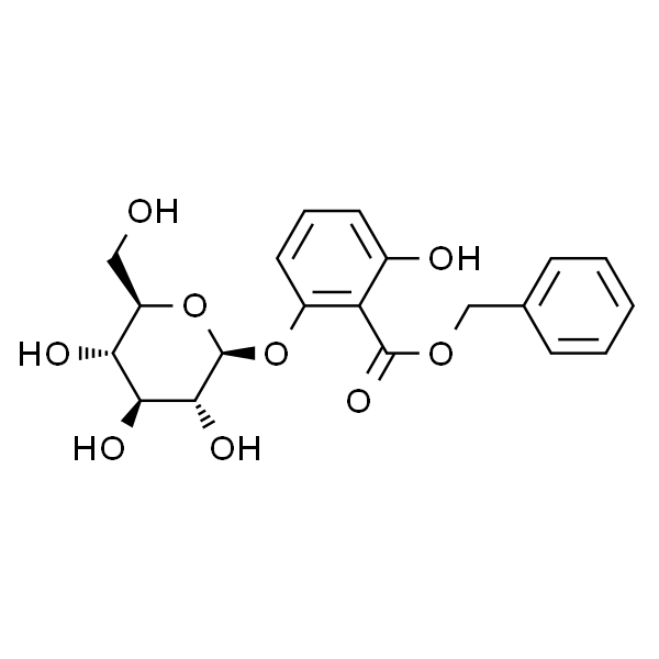 Benzyl 2-hydroxy-6-(β-glucosyloxy)benzoate