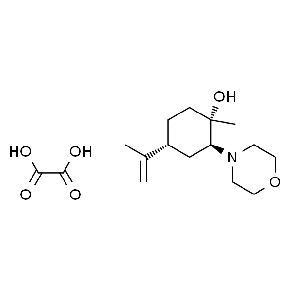 Cyclohexanol, 1-methyl-4-(1-methylethenyl)-2-(4-morpholinyl)-, (1S,2S,4R)- (ethanedioate salt)