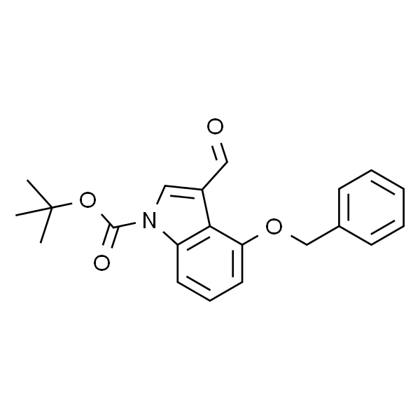 4-苄氧基-3-甲酰基吲哚-1-羧酸叔丁酯