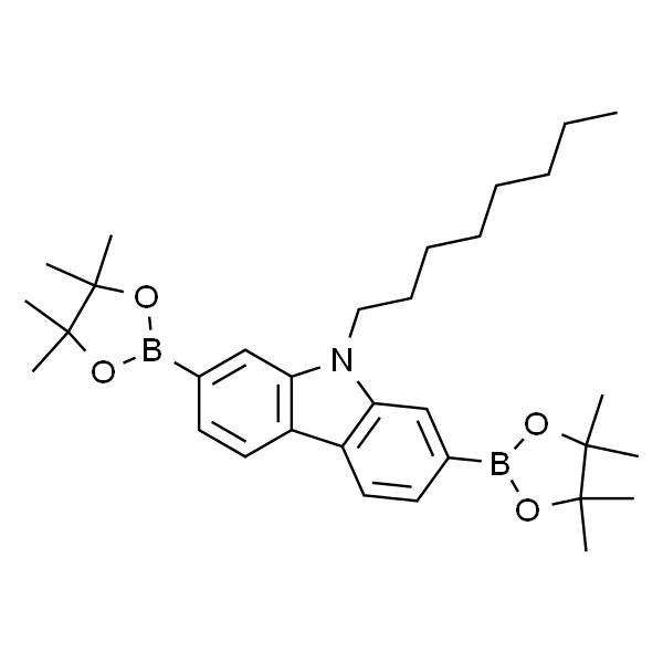 9-辛基-2,7-双(4,4,5,5-四甲基-1,3,2-二噁硼烷-2-基)-9H-咔唑