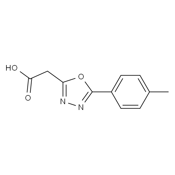 2-(5-(对甲苯基)-1,3,4-噁二唑-2-基)乙酸
