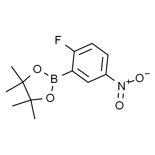 2-(2-氟-5-硝基苯基)-4,4,5,5-四甲基-1,3,2-二氧杂环戊硼烷