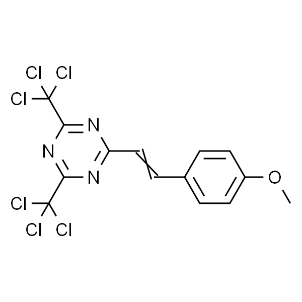 2,4-双(三氯甲基)-6-对甲氧基苯乙烯基-S-三嗪