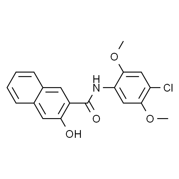 N-(4-氯-2,5-二甲氧苯基)-3-羟基-2-萘酰胺