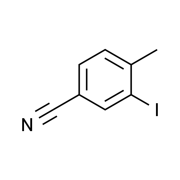 3-碘-4-甲基苄腈