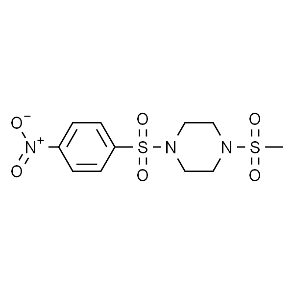 Piperazine, 1-(methylsulfonyl)-4-[(4-nitrophenyl)sulfonyl]-