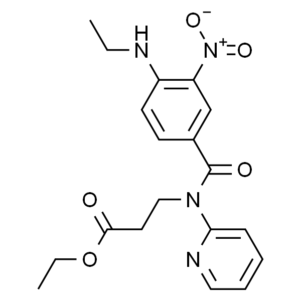 3-(4-(甲基氨基)-3-硝基-N-(吡啶-2-基)苯甲酰氨基)丙酸乙酯