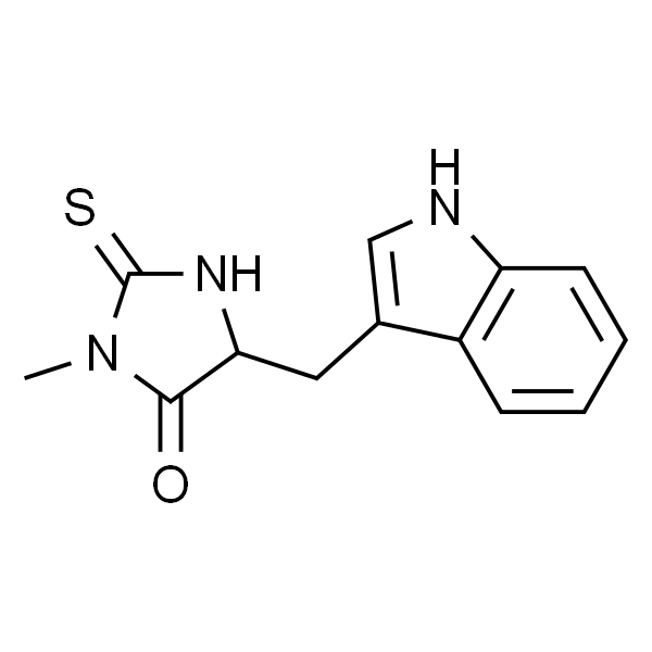 5-(1H-吲哚-3-基甲基)-3-甲基-2-硫酮-4-咪唑烷酮