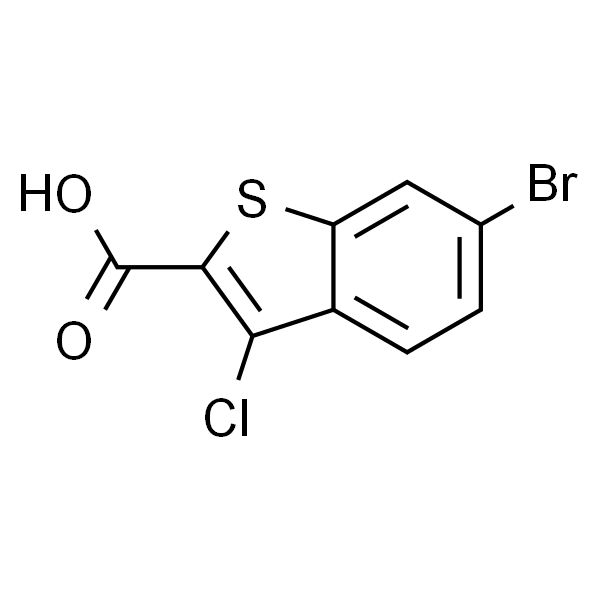 6-溴-3-氯苯并[b]噻吩-2-羧酸