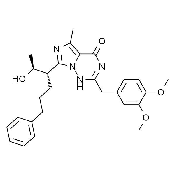 2-(3,4-dimethoxybenzyl)-7-((2S,3S)-2-hydroxy-6-phenylhexan-3-yl)-5-methylimidazo[1,5-f][1,2,4]triazin-4(3H)-one