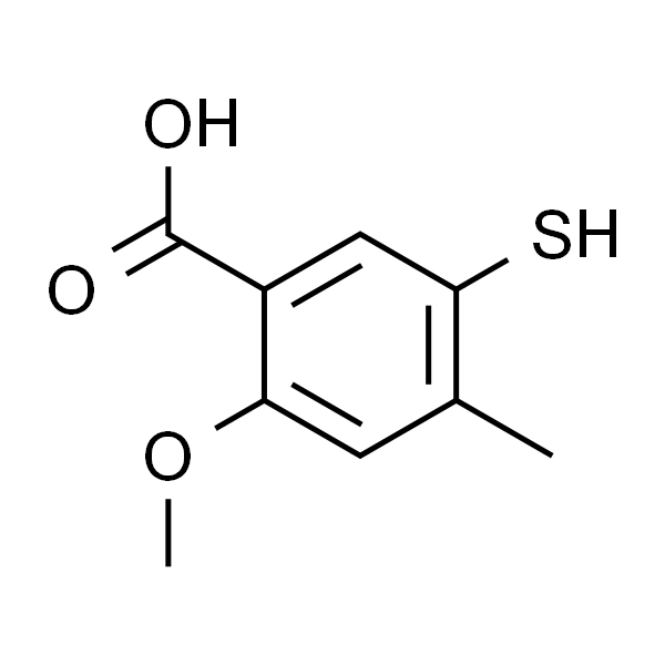 5-mercapto-2-methoxy-4-methylbenzoic acid