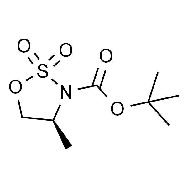 (S)-4-甲基-1,2,3-噁噻唑烷-3-羧酸叔丁酯 2,2-二氧化物