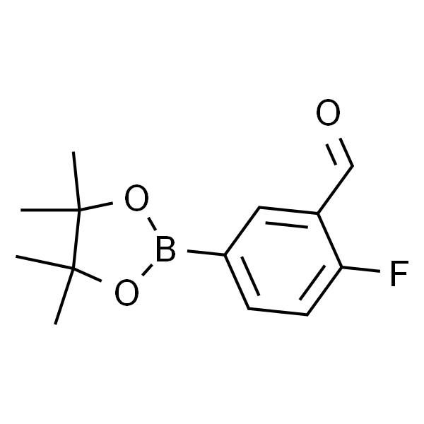 2-氟-5-(4,4,5,5-四甲基-1,3,2-二氧硼杂环戊烷-2-基)苯甲醛