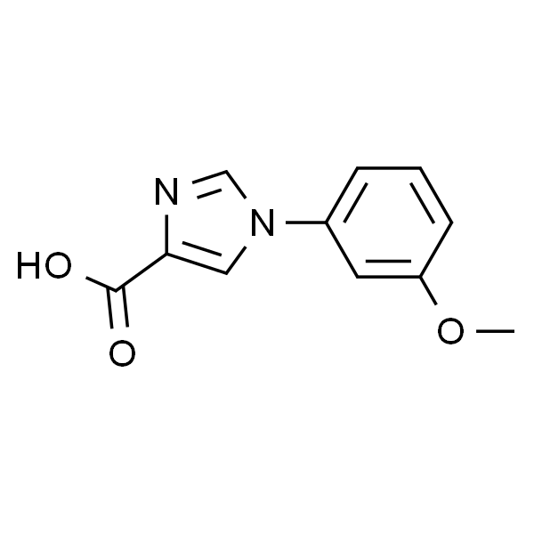 1-(3-甲氧基苯基)-1H-咪唑-4-羧酸