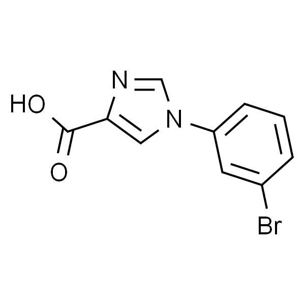 1-(3-溴苯基)-1H-咪唑-4-羧酸