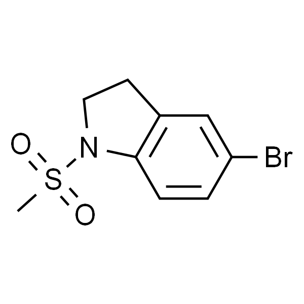 5-溴-1-(甲基磺酰基)二氢吲哚