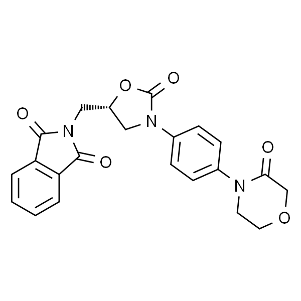 2-[[(5S)-2-氧代-3-[4-(3-氧代-4-吗啉基)苯基]-5-噁唑烷基]甲基]-1H-异吲哚-1,3(2H)-二酮