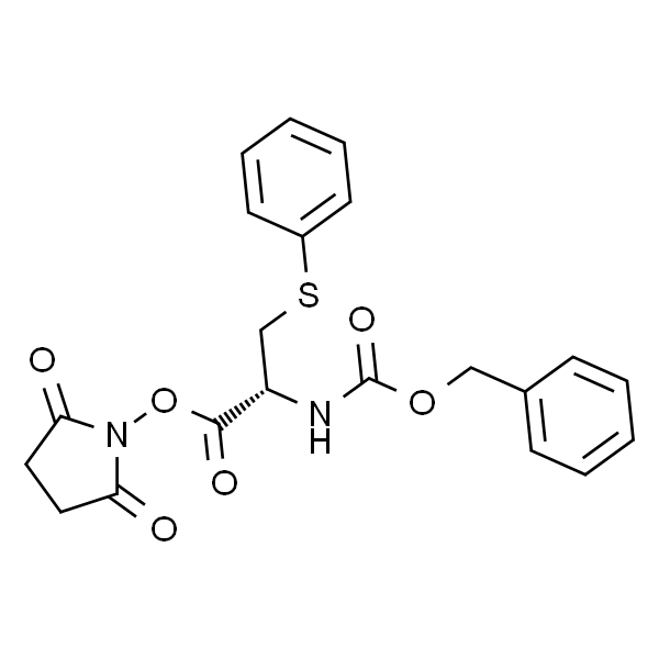 (R)-2,5-dioxopyrrolidin-1-yl 2-(((benzyloxy)carbonyl)amino)-3-(phenylthio)propanoate
