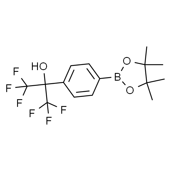 1,1,1,3,3,3-六氟-2-(4-(4,4,5,5-四甲基-1,3,2-二氧硼杂环戊烷-2-基)苯基)丙-2-醇