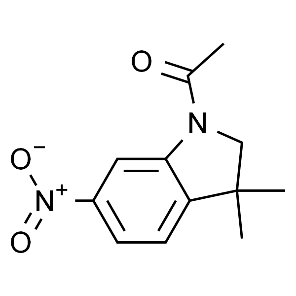 1-(3,3-Dimethyl-6-nitro-2,3-dihydro-1H-indol-1-yl)ethan-1-one
