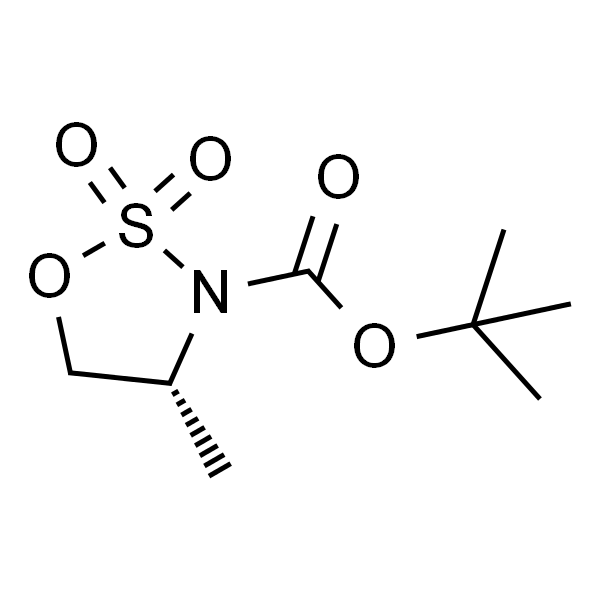 (R)-4-甲基-2,2-二氧代-[1,2,3]氧杂噻唑烷-3-甲酸叔丁酯